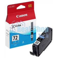 Картридж струйный PGI-72C (6404B001), для Canon PRO-10, Голубой, 525стр.