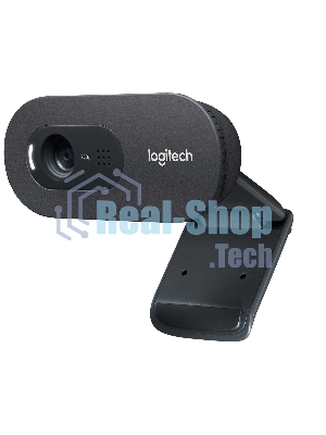 Веб-камера Logitech C270 HD 1280x720, 30 кадр/с, USB Type-A, микрофон (шумоподавление), автоосвещение, универсальное крепление