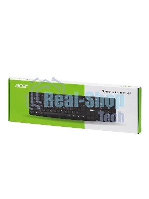 Клавиатура проводная Acer OKW121 (ZL.KBDEE.00B), USB, черный