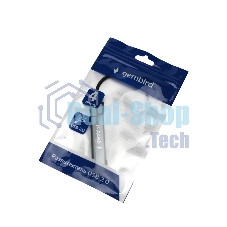 Разветвитель USB2.0 Gembird UHB-C203, 4xUSB2.0, кабель USB 10 см, алюминий, пакет