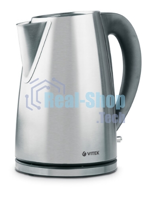 Чайник электрический Vitek VT-WK1059 1.7л. 2200Вт белый корпус: стекло/пластик