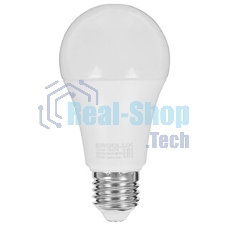Лампа светодиодная ERGOLUX (14763) LED-A60P-15W-E27-4K PRO