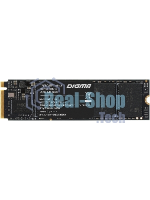 Накопитель SSD Digma Mega M2, 2048 Gb, PCIe 3.0 x4, M.2 2280, NVMe, R/W 3300/3000