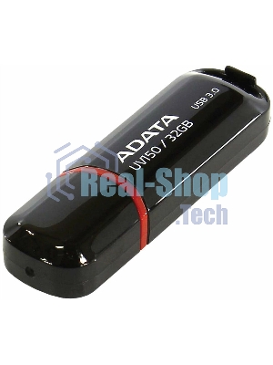 Флешка USB ADATA UV150 (AUV150-32G-RBK), 32Gb, USB 3.0, R/W 100/30, черный