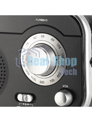 Радиоприемник Vitek VT-3593 (BK) Выходная мощность 1 вт. Динамики 1.Тип батареек UM-2/C