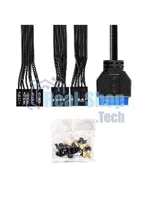 Компьютерный корпус Minitower ExeGate BAA-403U2-AAA450 (mATX, БП AAA450 с вент. 8см, 1*USB/2*USB 3.0, HD Audio, черный)