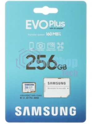 Флеш карта MICRO SDXC EVO+ 256Gb V10 W/A MB-MC256SA/EU Samsung