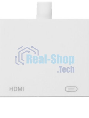 Переходник Rexant Lighting (Male) - HDMI (Female)
