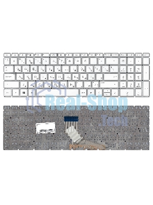 Клавиатура для ноутбука HP 15-db000 белый