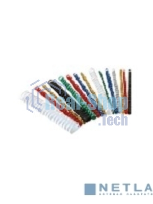 Пружины для переплета пластиковые Fellowes Lamirel LA-7867401 14 мм белый 100 шт