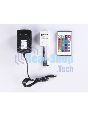 Комплект светодиодной ленты GS2501 5050 30Led/ 7.2W m/ 12V IP65 RGB/ 5000*10*2.87mm (4 конт.)