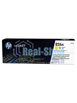 Тонер Картридж HP 826A CF312A желтый для HP CLJ Ent M855