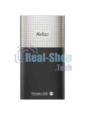 Внешний SSD Netac Z9, 2TB, USB 3.2 Gen 2 Type-C, R/W 550/480, черный