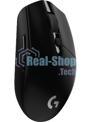 Мышь беспроводная Logitech G304 Lightspeed черный, 12000 dpi, радиоканал, USB, кнопки - 6