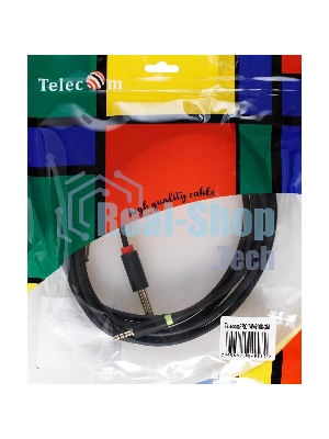 Кабель-адаптер 3.5ST(M)/2X6.35 ST(M), 3м, Telecom PRO TAV6168-3M