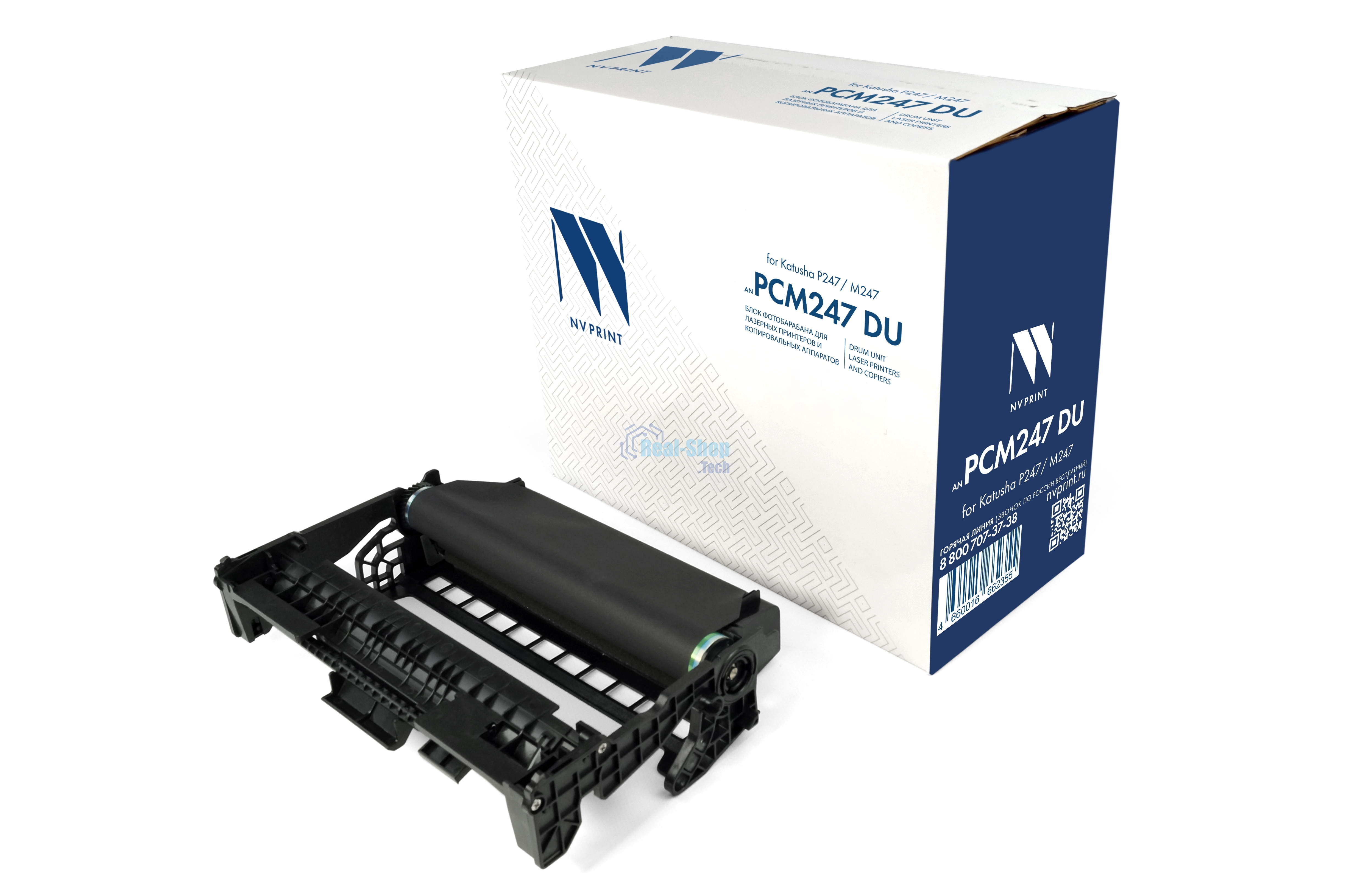 Блок фотобарабана NVPrint совместимый NV-PCM247 DU для Катюша Р247/М247 (45000k)