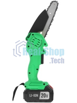 Пила цепная аккумуляторная бесщеточная Zitrek GreenSaw 20 Extra power [082-1851-1] 20В, 4,0А·ч Li-ion аккум. 1шт, ЗУ