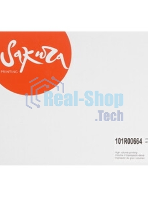 Фотобарабан Sakura 101R00664 для Xerox, черный, 10000 к.