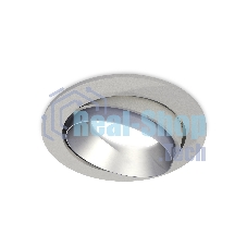 Комплект встраиваемого поворотного светильника Ambrella light XC7653023 SGR/MCH серый песок/хром матовый MR16 GU5.3 (C7653, N7033)
