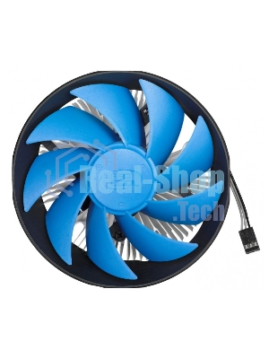 Кулер для процессора DEEPCOOL ARCHER BIGPRO серебристый/синий, 120 мм, алюминий/медь, 2000 об/мин, 29.7 дБ, 4 pin, 125 Вт, 70 мм
