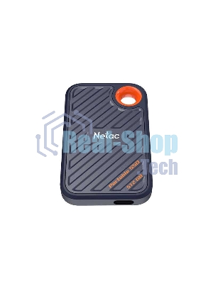 Внешний SSD Netac ZX20, 512 Gb, USB 3.2 Gen 2x2 Type-C, R/W 2000/1800, черный