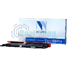 Картридж NVPrint совместимый NV-W2071A Голубой для HP 150/150A/150NW/178NW/179MFP (700k)