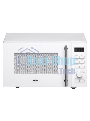 Микроволновая печь BBK 23MWS-951T/W белый, 23 л, 900 Вт, переключатели - кнопки, поворотный механизм