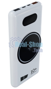 Внешний аккумулятор MORE CHOICE (4620202558244) РВ27-10 -10000mAh White