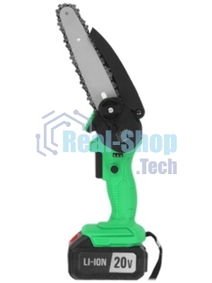 Пила цепная аккумуляторная бесщеточная Zitrek GreenSaw 20 Extra power [082-1851-1] 20В, 4,0А·ч Li-ion аккум. 1шт, ЗУ