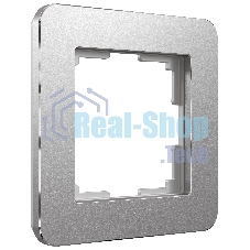Рамка на 1 пост Platinum (алюминий) W0012606