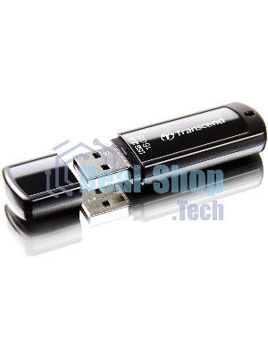 Флешка USB Transcend JetFlash 350 (TS16GJF350), 16Gb, USB 2.0, R/W 15/7, черный