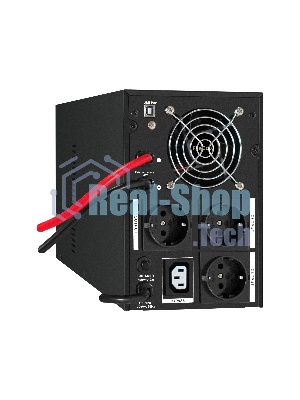 Комплект Источник бесперебойного питания EX295989RUS + батарея 65Aч EX282982RUS 2шт (инвертор, синус, для котла) ExeGate SineTower SZ-2000.LCD.AVR.3SH.1C13.USB <2000VA/1600W, чистый синусоида, LCD дисплей, AVR, 3*Schuko+1*C13, USB, линейно-интерактивный, черный> + батарея ExeGate HR 12-65 (12В, 65А·ч) 2шт