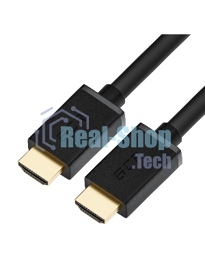 Кабель синхронизации Greenconnect GCR-55269 7.0m HDMI 2.0, XLPE, Outdoor, Ultra HD, 4K 60Hz, 18.0 Гбит/с, HDR 4:4:4, 3D, черный, 2 Х экран, армирование