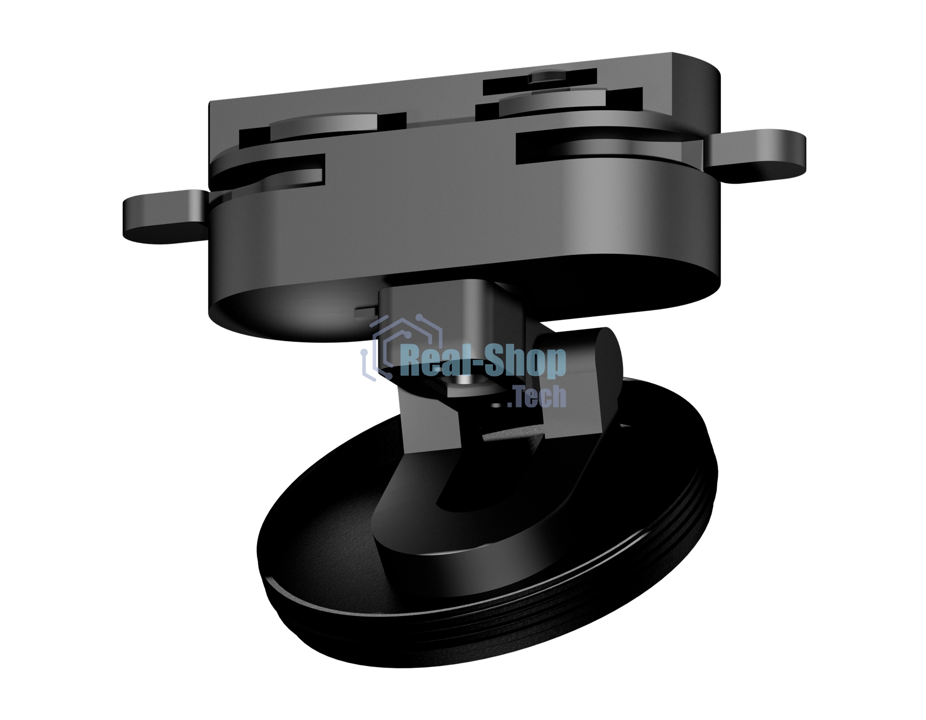 Крепеж трековый A2526 SBK черный песок D60*H55mm (для корпуса D60mm)