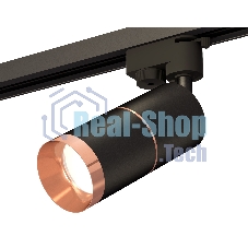 Светильник Ambrella light XT6302031 SBK/PPG черный песок/золото розовое полированное MR16 GU5.3