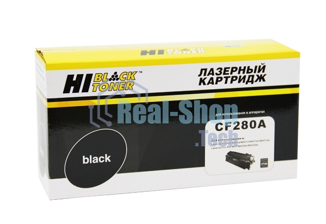 Расходные материалы Hi-Black CF280A Картридж для LJ PRO 400 M401/ PRO 400 MFP M425 с чипом 2,7К