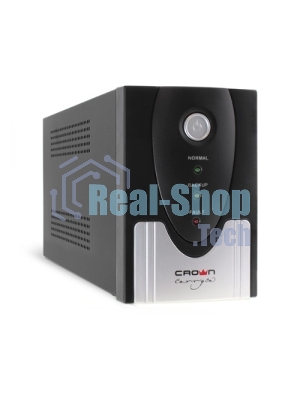 Источник бесперебойного питания CROWN CMU-SP1200 COMBO / 1200ВА / 720Вт / 2xIEC + 2xEURO