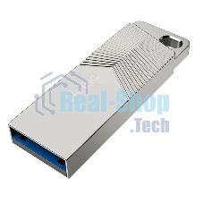Флешка USB Netac UM1 (NT03UM1N-128G-32PN), 128Gb, USB 3.2, R/W 150/45, серебристый