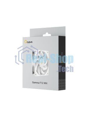 Вентилятор для корпуса Ocypus Gamma F12 WH/White/3pin