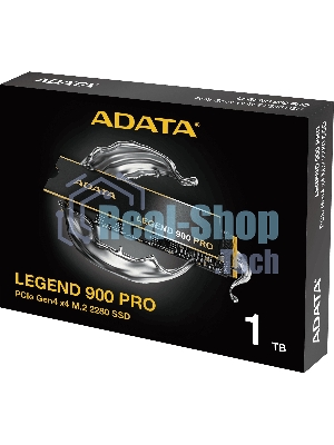 Накопитель SSD ADATA LEGEND 900 PRO, 1Tb, PCIe 4.0 x4, M.2 2280, NVMe, R/W 7400/6000