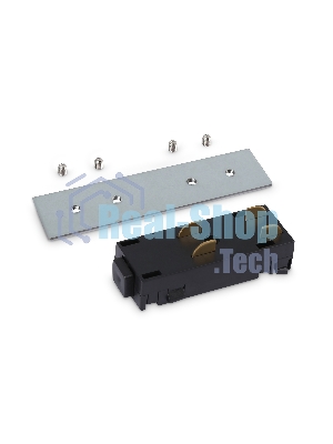 GL1106 BK черный коннектор питания с соединителем для шинопровода Magnetic 220V 68*28.5*18