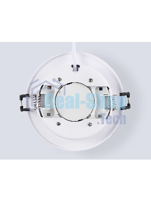 Светильник встраиваемый Ambrella light TN6733 WH белый IP44 GX53 D110*57