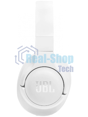 Беспроводные/проводные наушники JBL Tune 720BT белый, полноразмерные, Bluetooth 5.3 + проводной, до 76 ч