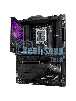 Материнская плата ASUS ROG STRIX Z890-E GAMING WIFI, LGA 1851, Intel Z890, 4xDDR5, 4xSATA, 7xM.2, 1xPCIe 5.0 x16, 1xPCIe 4.0 x16, 1xHDMI, 1xDP, 2xUSB-C Thunderbolt 4, 7xUSB-A 3.2 Gen 2, 3xUSB-A 3.2 Gen 1, 2xUSB-C 3.2 Gen 2x2, 1x 5Gb LAN, 2x3.5 мм, 7.1, ATX