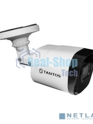 Камера IP 2-мегапиксельная уличная цилиндрическая Tantos TSi-Peco25FP с ИК подсветкой