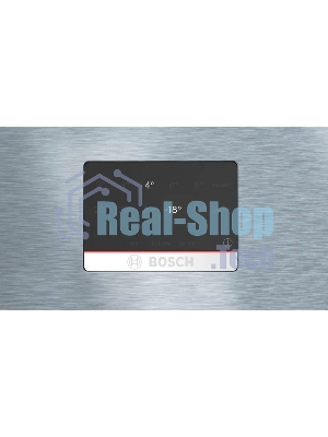 Холодильник Bosch KGN76CI30U серебристый двухкамерный 406/115л морозилка снизу, No Frost