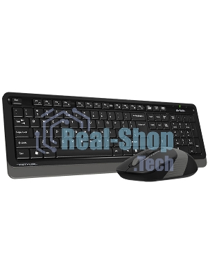 Комплект клавиатура+мышь A4Tech FStyler FG1010 беспроводной, USB, 2000 DPI, чёрный