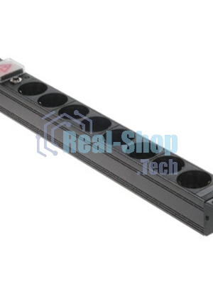Блок распределения питания Lanmaster TWT-PDU19-10A8P-3.0 гор.размещ. 8xSchuko базовые 10A Schuko 3м