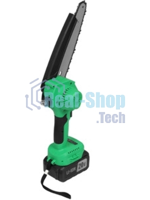 Пила цепная аккумуляторная бесщеточная Zitrek GreenSaw 20V [082-1858] 20В, 4,0А·ч Li-ion аккум. 1шт, ЗУ