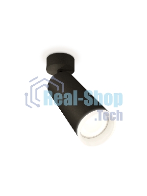 Светильник Ambrella Light XM6343010 SBK/FR черный песок/белый матовый MR16 GU5.3 (A2210, C6343, N6246)